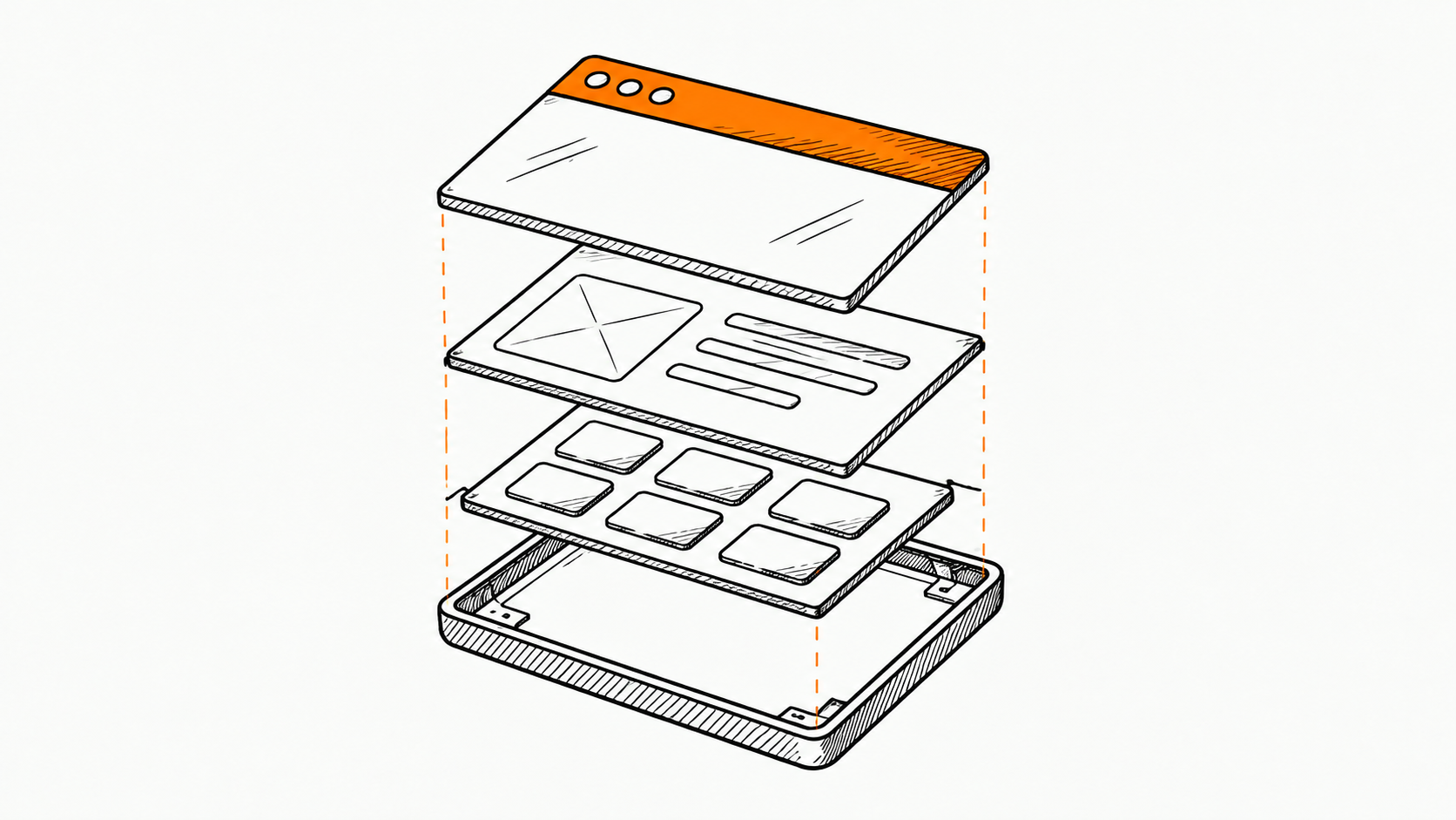 Ilustración estilo doodle para la ficha del repositorio langgenius/dify.