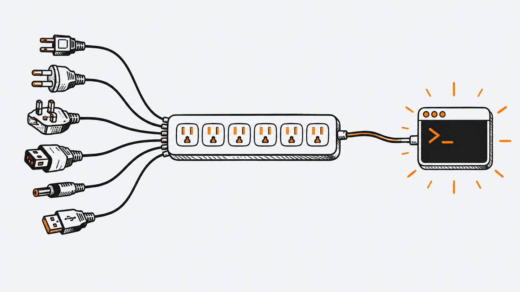 Ilustración estilo doodle para la ficha del repositorio lidge-jun/opencodex.