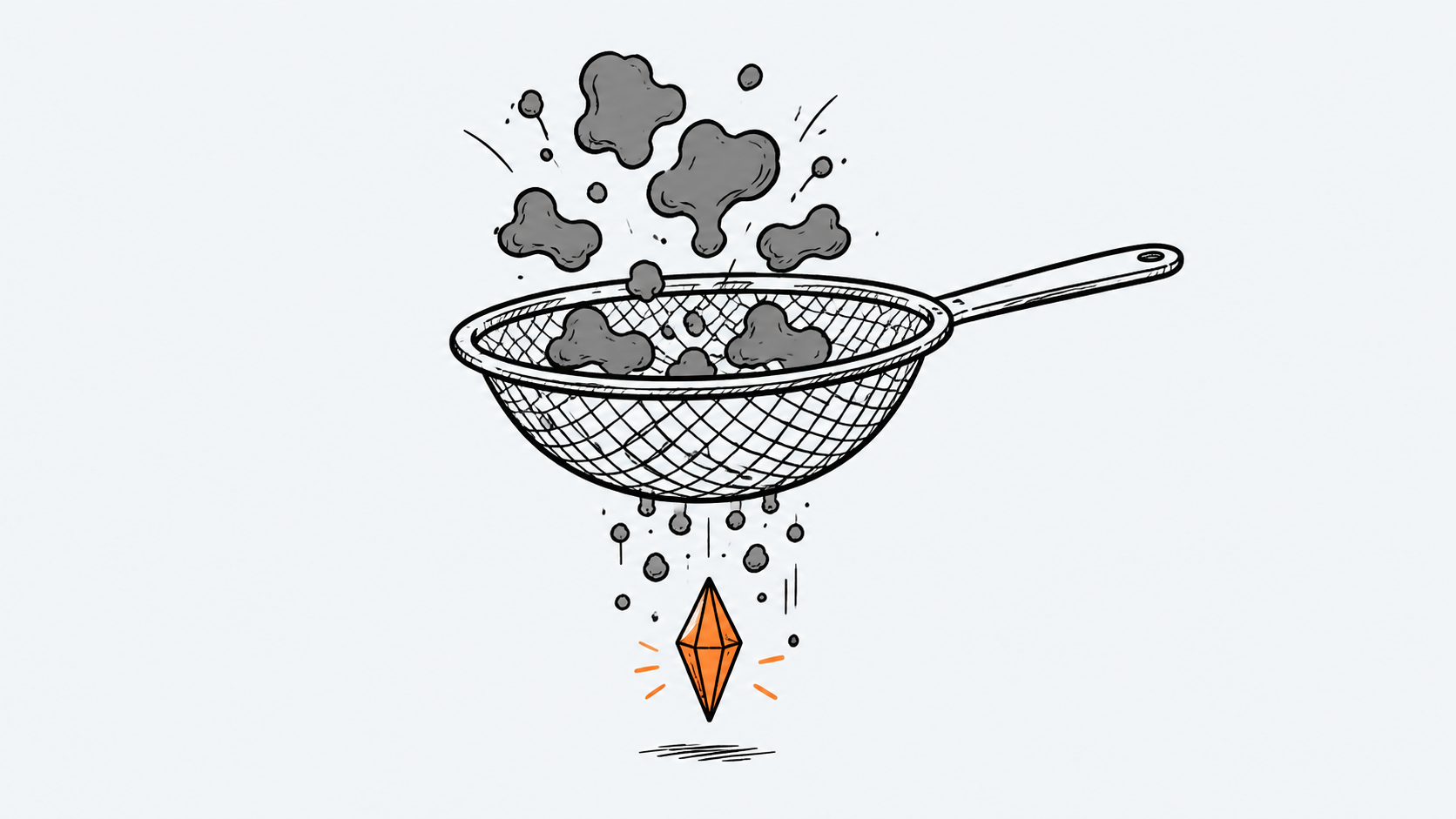 Ilustración estilo doodle para la ficha del repositorio miqdadbadjuber/anti-slop.