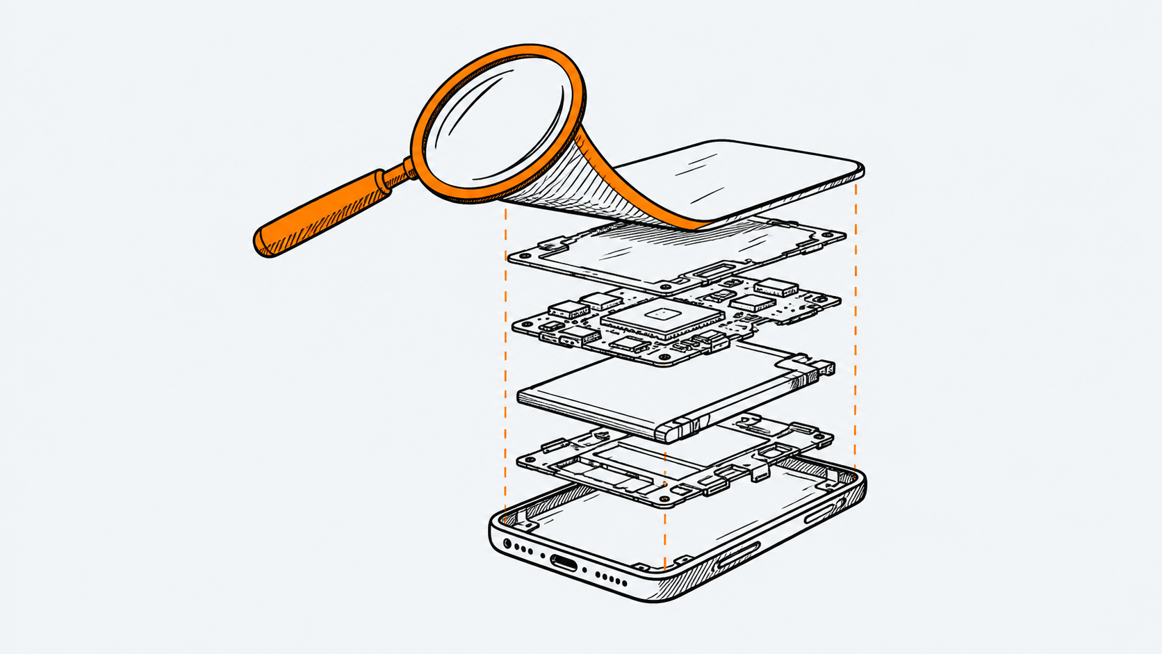 Ilustración estilo doodle para la ficha del repositorio morluto/rea.