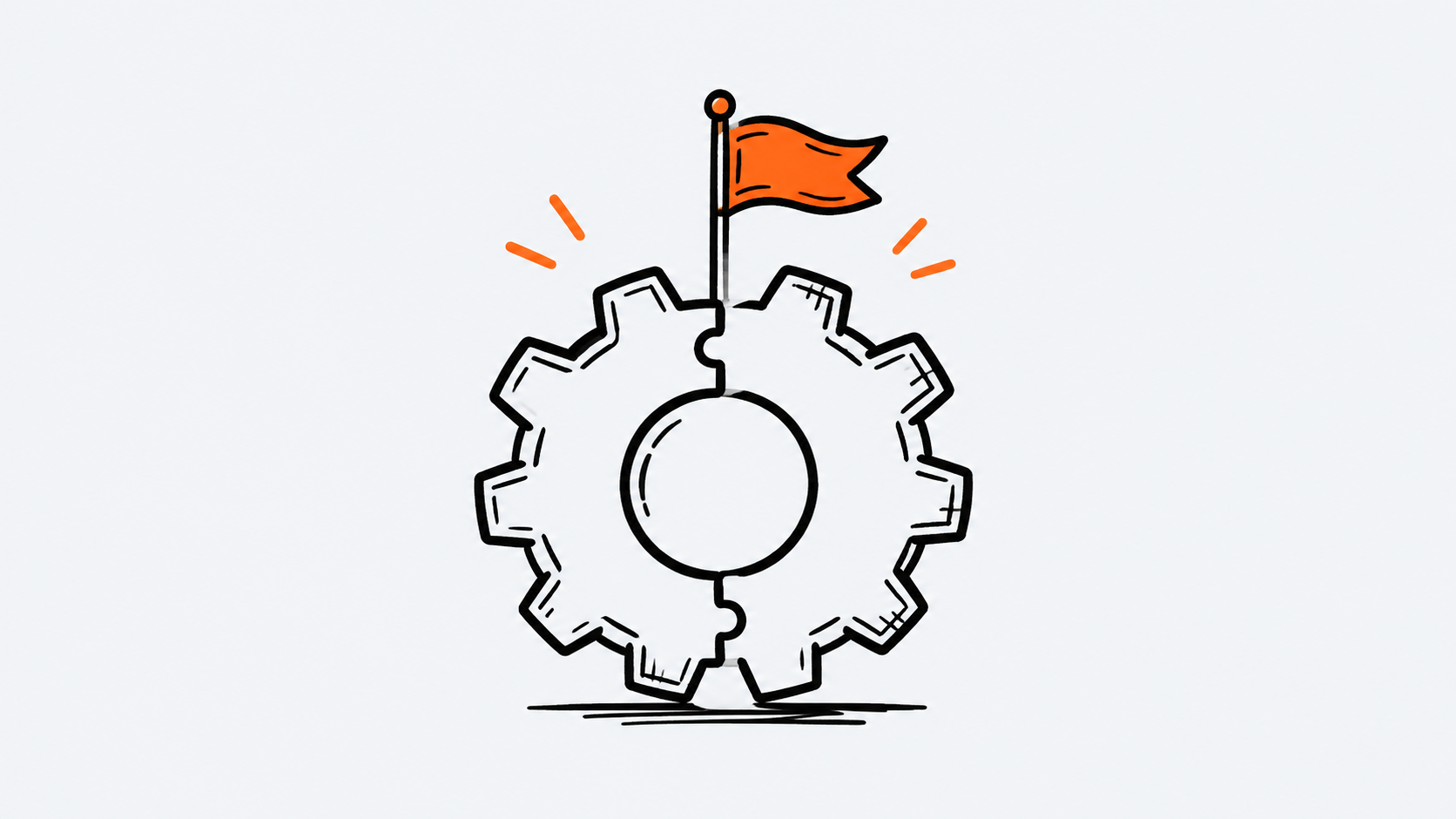 Ilustración estilo doodle para la ficha del repositorio multica-ai/multica.