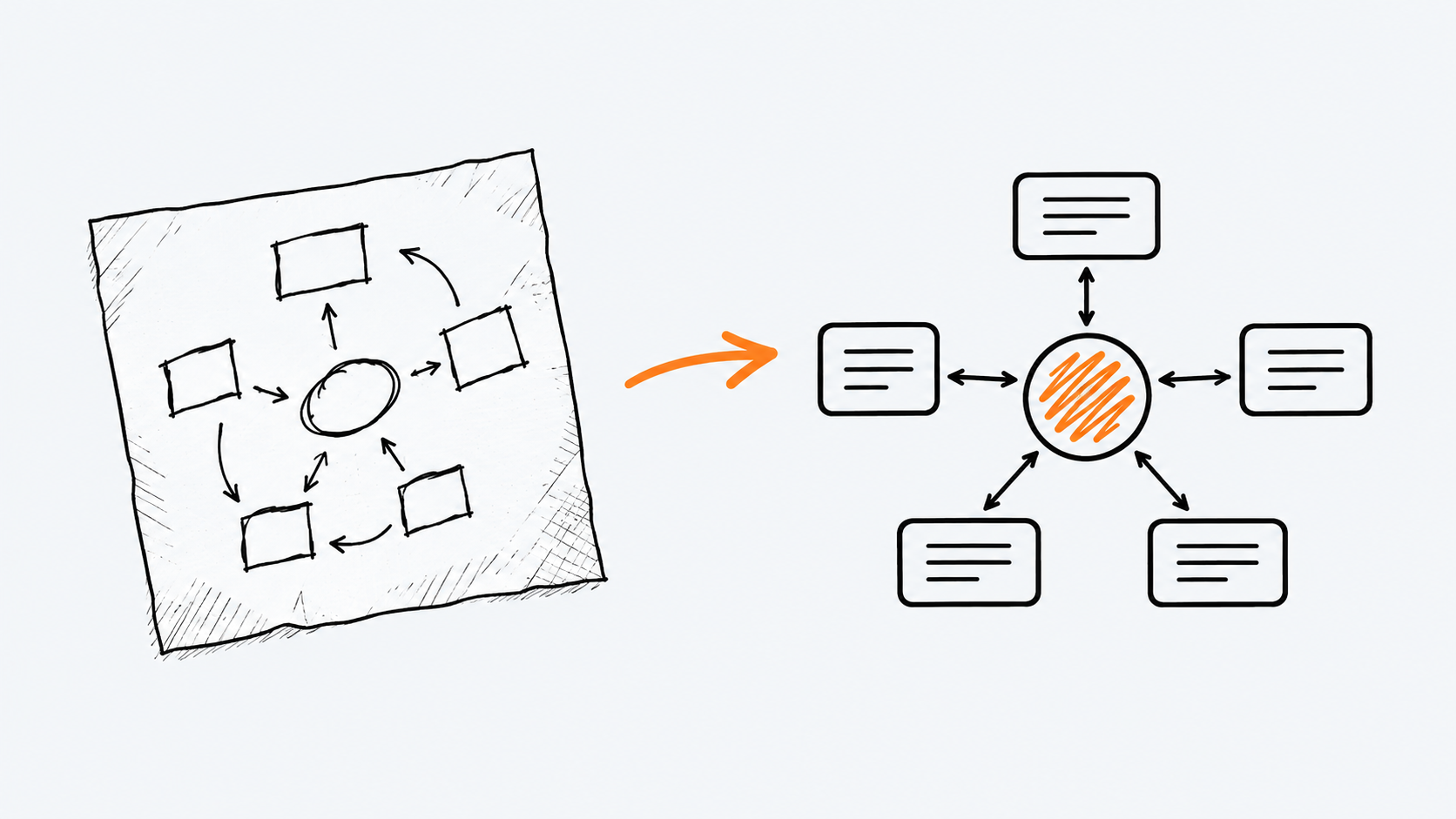 Ilustración estilo doodle para la ficha del repositorio tt-a1i/archify.