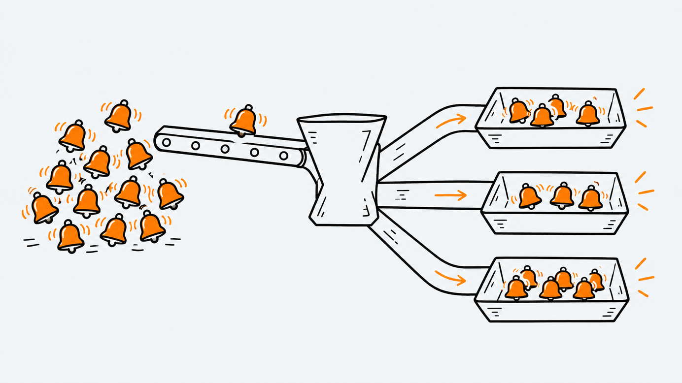 Doodle-style illustration for the prometheus/alertmanager repository file.