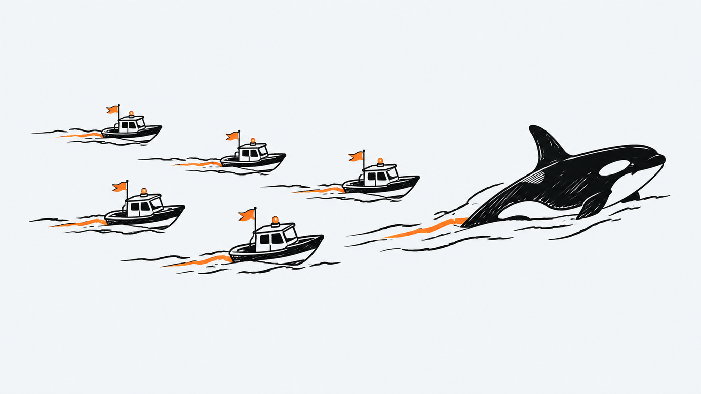 Ilustración estilo doodle para la ficha del repositorio stablyai/orca.
